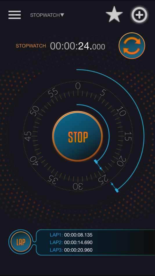 Smart Stopwatch and Timer - 1.3 - (iOS)