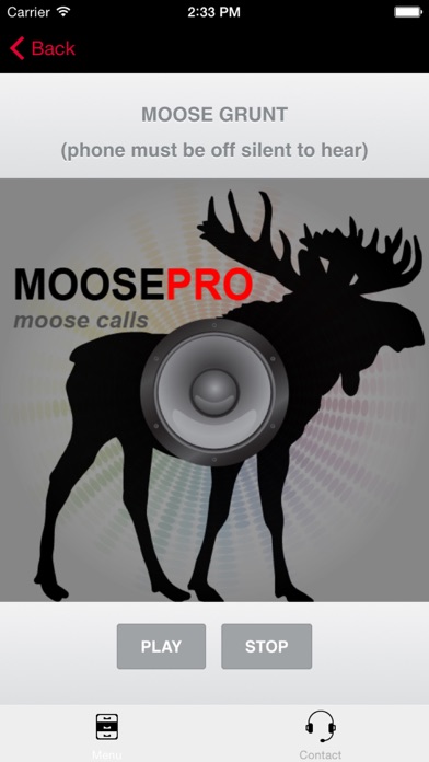 Moose Hunting Calls - With Bluetooth - Ad Free Screenshot