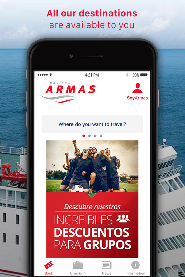 NAVIERA ARMAS reserve tickets