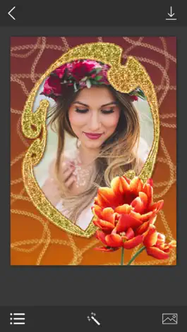 Game screenshot Love Flower Photo Frame - Photo frame editor apk