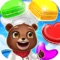 Panda's Cookie Mania is a cookie match 3 puzzle game