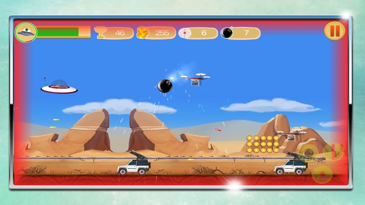 Giant Alien Spaceship – A Modern Air Combat to Save Mother Earth From Pollution screenshot-4
