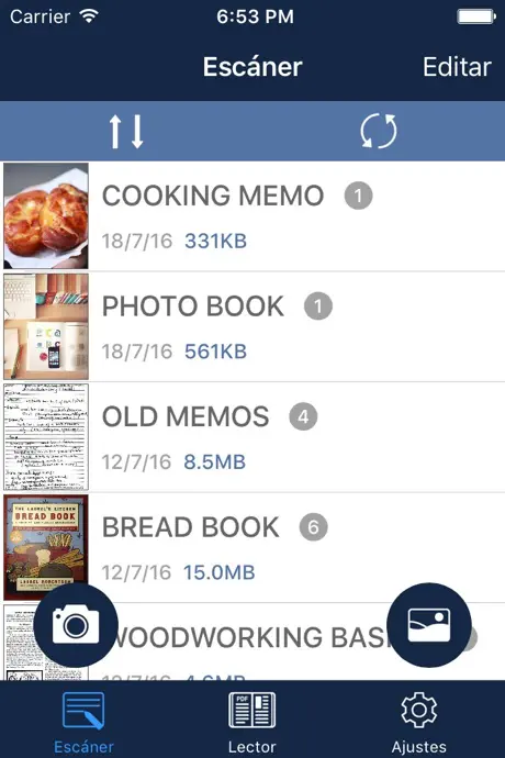 Cámara PDF - Scanner, Maker, PDF Reader + Lock PS