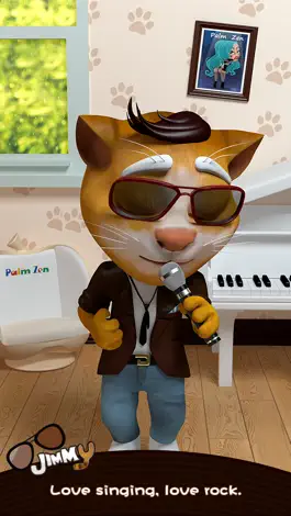 Game screenshot Talking Jimmy Cat apk