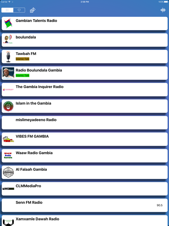 Screenshot #5 pour Gambia Radio FM - AM