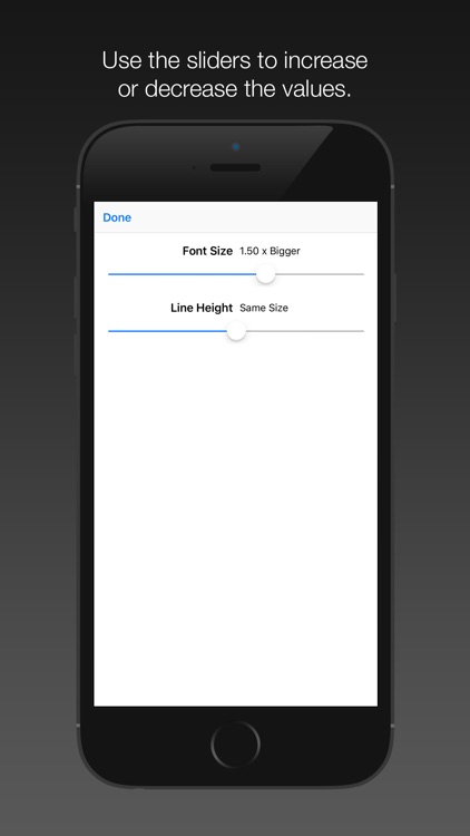 Font Size App Extension screenshot-3