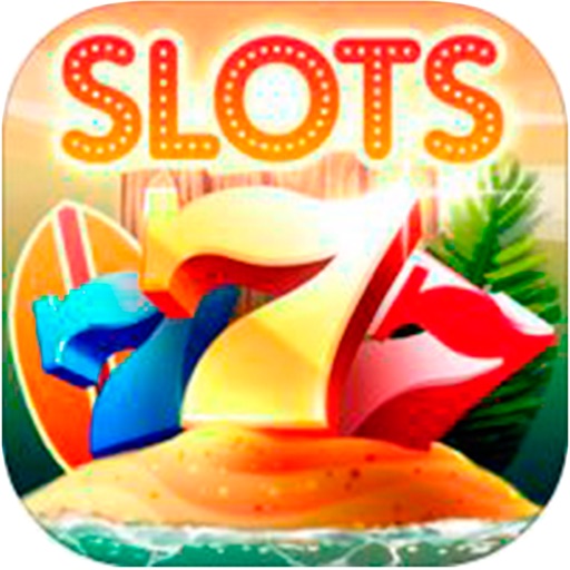 2016 Beach Slots Games - FREE Casino Golden Vegas Machine Big & Win icon