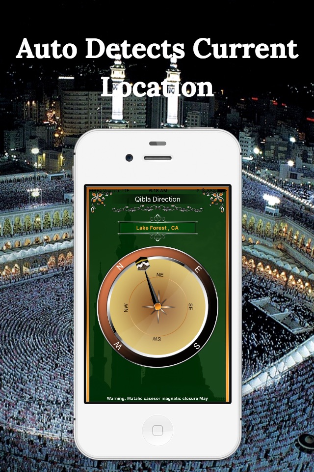 Qibla-Find Makkah Direction screenshot 2