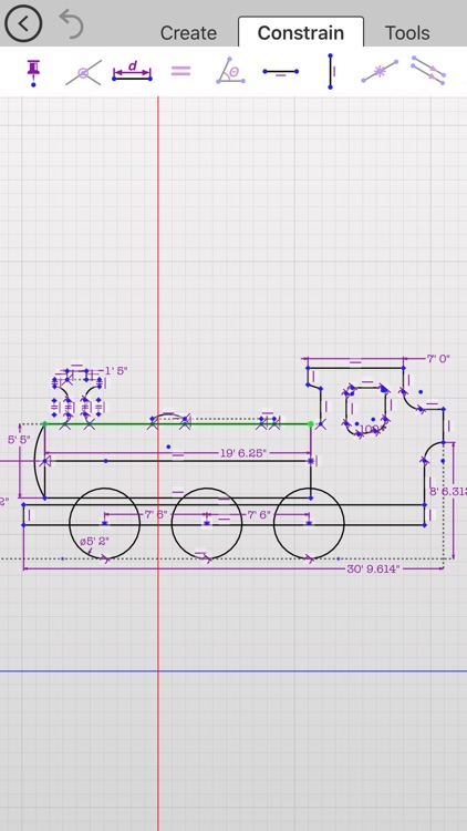 Updraw - create 2D CAD drawings with dimensions