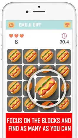 Game screenshot EmojiDiff: пятно разница hack
