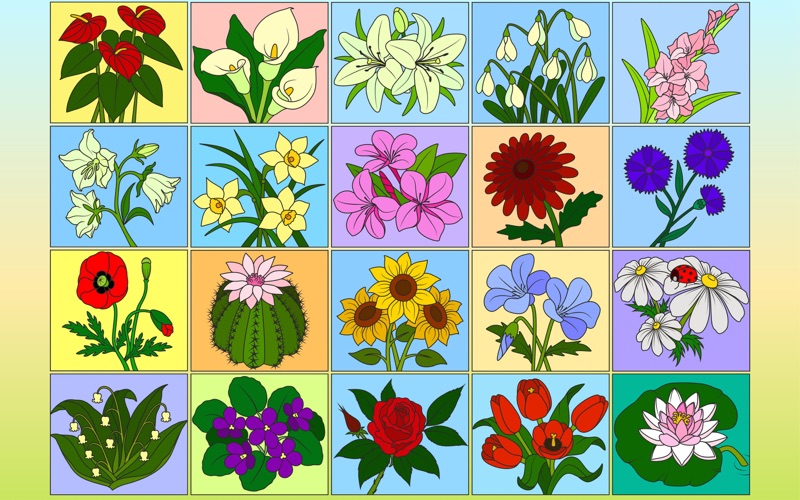 Screenshot #2 pour Fleurs: Coloriage par numéros+