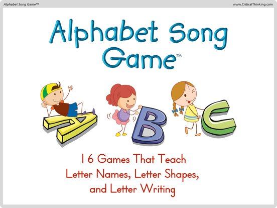 Screenshot #4 pour Alphabet Song Game™ (Free) - Letter Names and Shapes