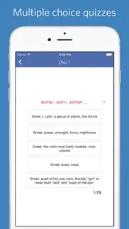 medical roots, prefixes and suffixes iphone screenshot 4