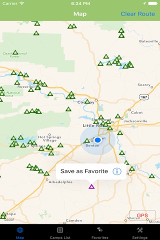 Arkansas – Camping & RV spots screenshot 3