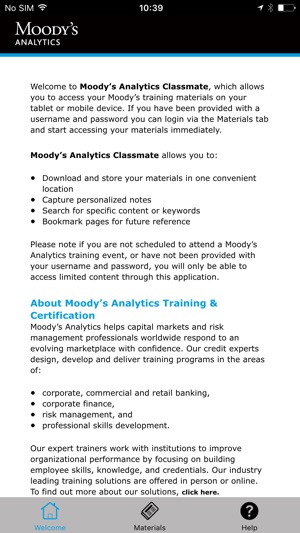 Moody's Analytics Classmate(圖2)-速報App
