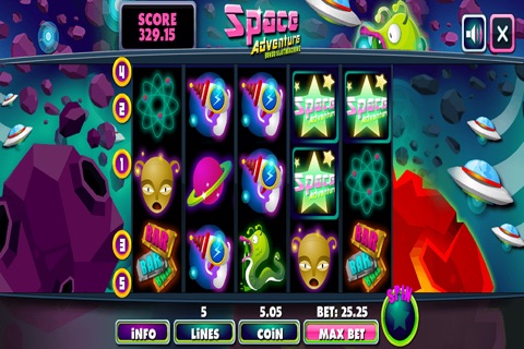 Space Adventure Slot Machine screenshot 4