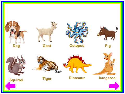 Screenshot #5 pour Animals Learn, Identify & Puzzle game for Toddler & Preschool kids