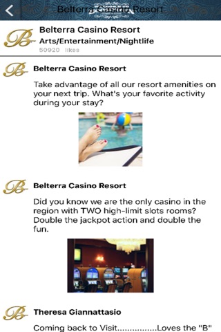 Belterra Casino Resort screenshot 4