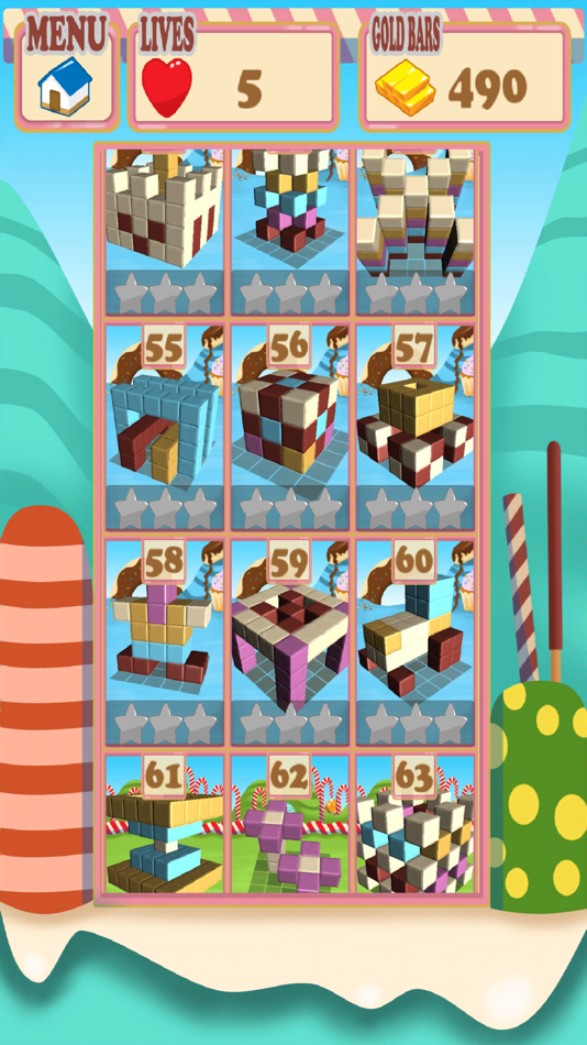 #1. Sugar Cubes SMASH block puzzle (iOS) Podle: Secret Box