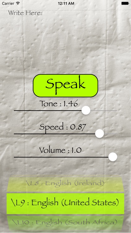 iSpeech Synthesizer screenshot-3