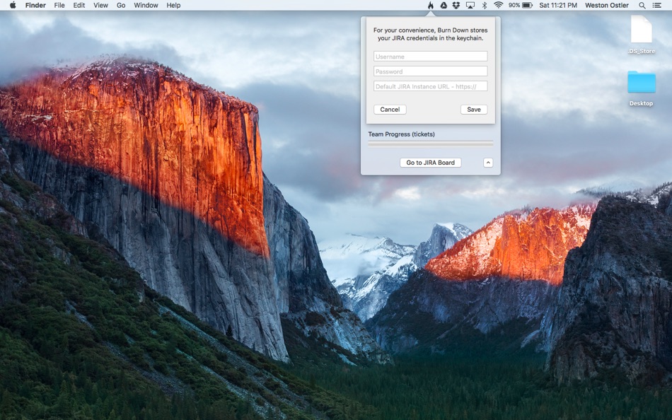 #3. Burn Down - Sprint Progress Tracker for JIRA (macOS) 由: Code Clean LLC