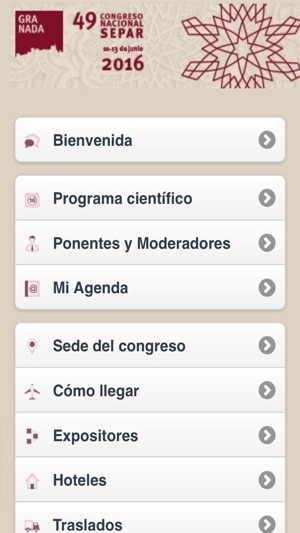 49º Congreso Nacional SEPAR 2016(圖2)-速報App