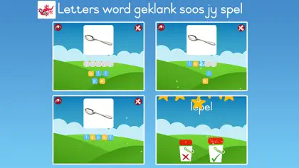 Captura 4 de 5 de Spel Pret in Afrikaans