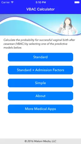 Game screenshot VBAC Calculator - Predict success rates for vaginal birth after cesarean mod apk