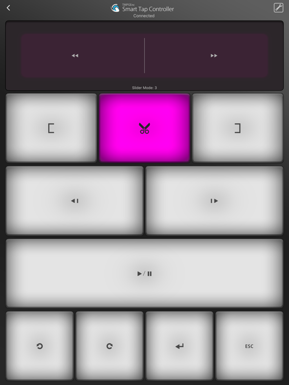 TMPGEnc Smart Tap Controller iPad screenshot 4 - Photo & Video app