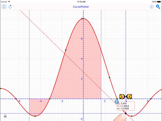 Screenshot #4 pour Graphique courbe courbe Calc L