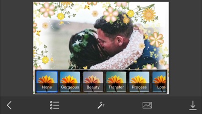 Flower Photo Frame - Make Awesome Photo using beautiful Photo Frames iPhone screenshot 4 - Photo & Video app