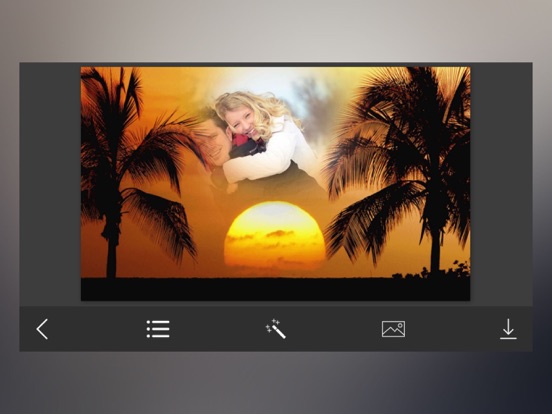 Sun Set Photo Frames - Instant Frame Maker & Photo Editor iPad screenshot