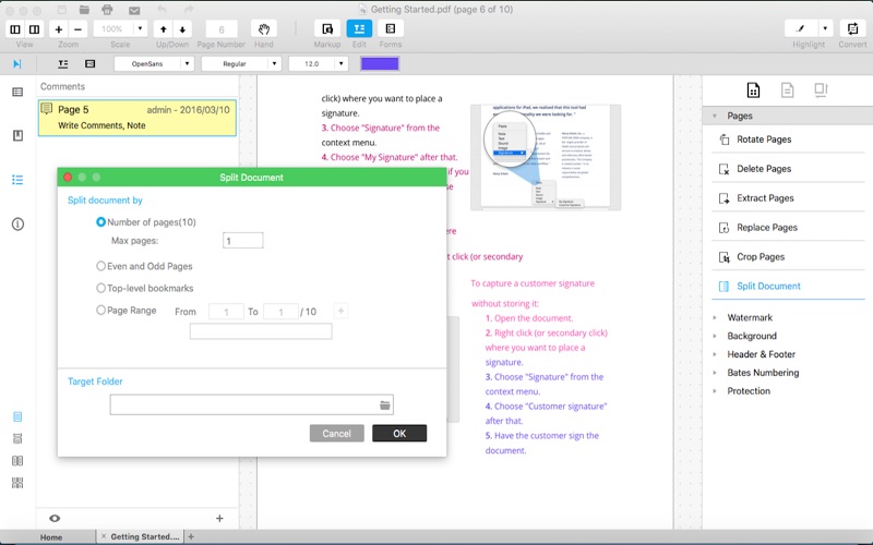 Screenshot #3 pour Advanced PDF Editor - for Adobe PDFs Convert Edit
