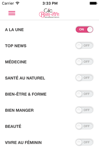 Clic Bien-être : Naturellement féminin screenshot 4