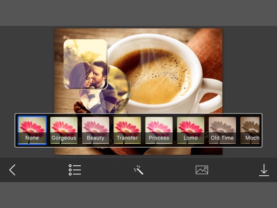 3D Coffee Mug Photo Frame - Amazing Picture Frames & Photo Editor iPad screenshot