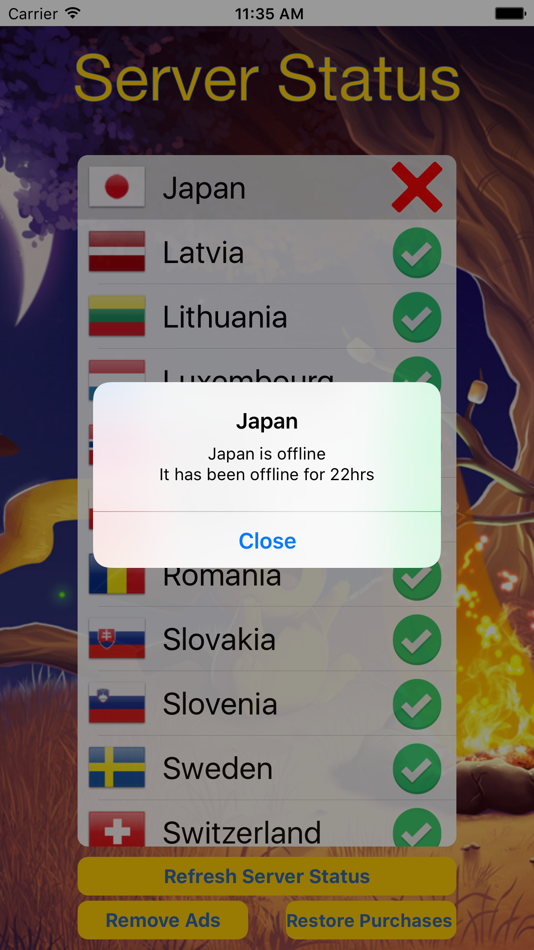 #2. Server Status For Pokémon GO (iOS) 由: Rascal Gaming