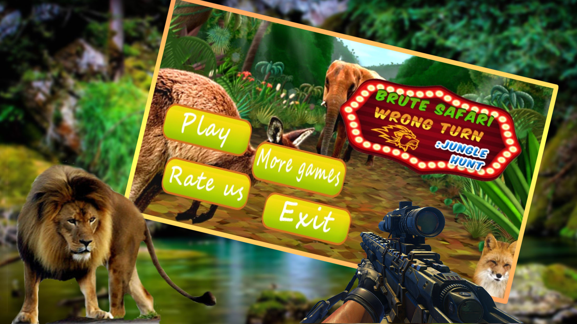 Brute Safari Wrong Turn : Jungle Hunt
