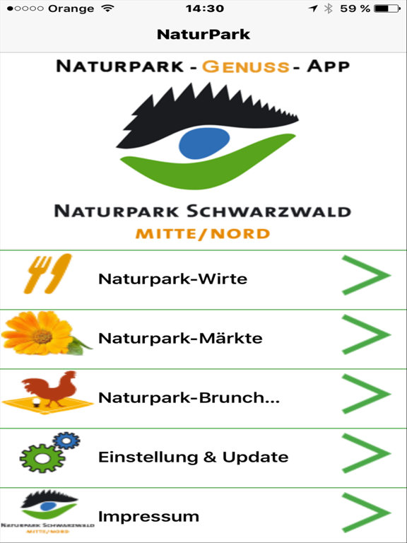 Screenshot #4 pour Naturpark-Genuss-App