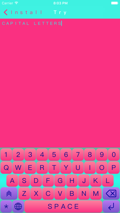 Screenshot #3 pour ＶＡＰＯＲＢＯＡＲＤ  －  Ｖａｐｏｒｗａｖｅ  Ａｅｓｔｈｅｔｉｃ  Ｋｅｙｂｏａｒｄ
