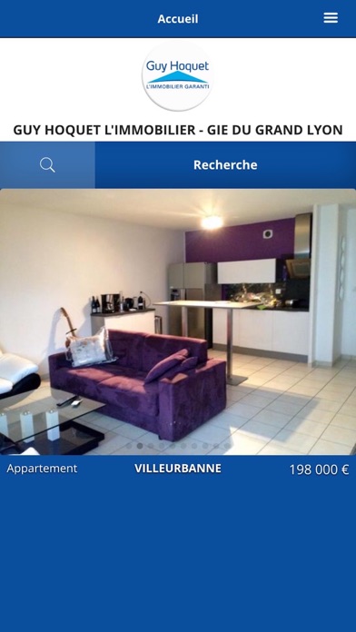 Screenshot #2 pour Guy Hoquet Gie Grand Lyon