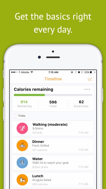 Magra - Calorie Counter, Pedometer and Social Fitness Community