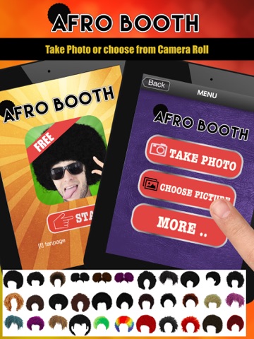 Screenshot #5 pour Afro Booth : Add Afro Style to photos