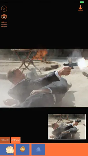Captura de pantalla de Effects Cam - Visual Effects en iPhone 2