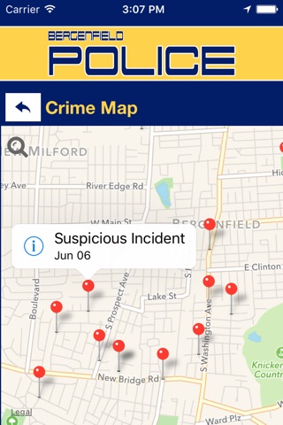 Bergenfield Police Department screenshot 2