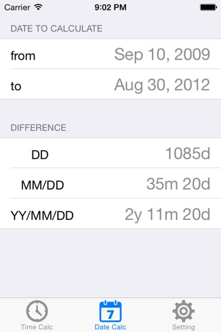 Time Difference Calculator screenshot 3