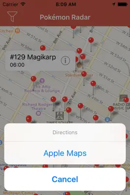 Game screenshot Poke Map Locator & Radar apk