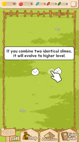 Game screenshot Slime Evolution  - raise your cute little slime! mod apk