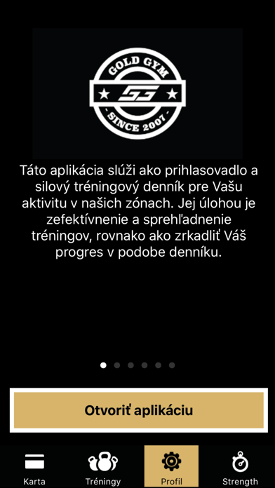 Gold Gym Screenshot