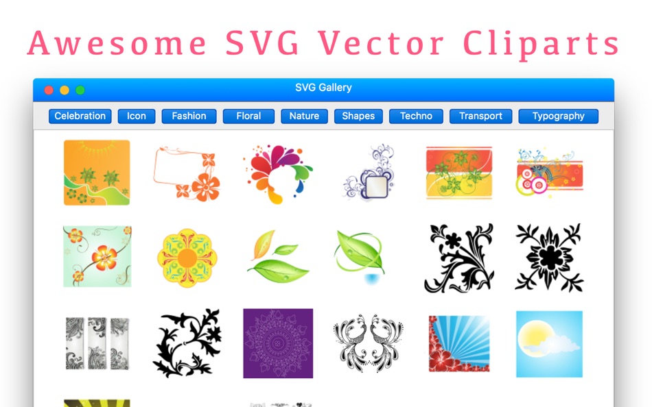 SVG Gallery - 1.0 - (macOS)