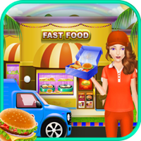 City Girl Burger Delivery and Maker - Fast Food Fever Cooking Games for Girls and Kids